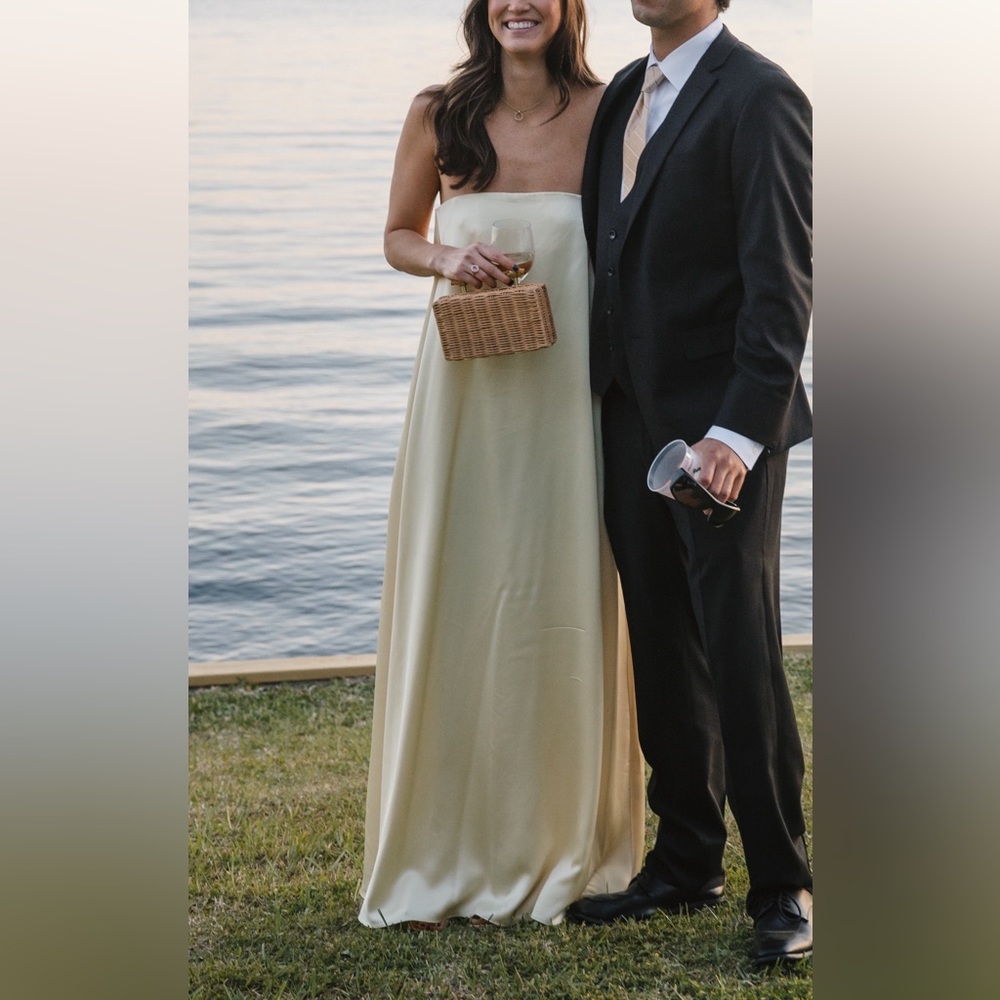 Antonio Melani Lucia Shift Strapless Maxi Dress